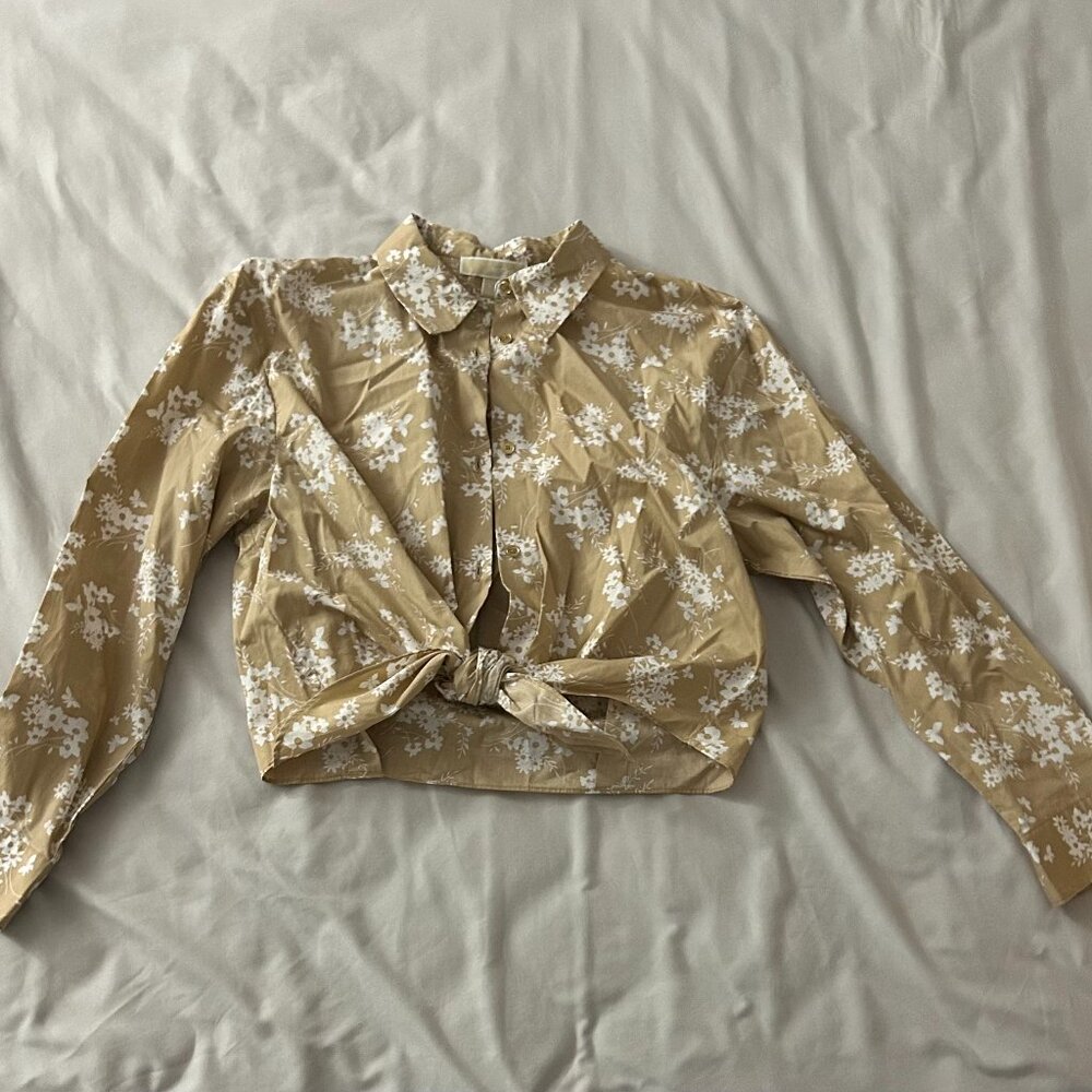 Michael Kors Beige Blouse